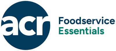 The new ACR company corporate descriptor "Foodservice Essentials."