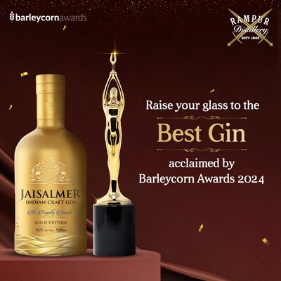 Raise your glass to the Best Gin acclaimed by Barleycorn Awards 2024