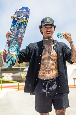 Monster Energy's Nyjah Huston Wins Double Gold in Men's Skateboard Street and Men's Skateboard Street Best Trick at X Games Ventura 2024