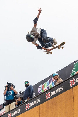 Monster Energy's Asahi Kaihara Takes Bronze in Women's Skateboard Vert at X Games Ventura 2024