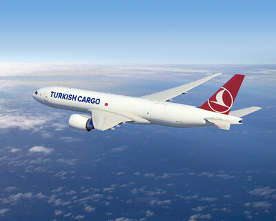 Turkish Airlines announces an order for four 777 Freighters Tuesday to further strengthen the airline's position in the global air cargo market.