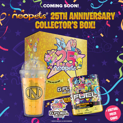 G FUEL's New Neopets’ 25th Anniversary Limited-Edition Collection Box