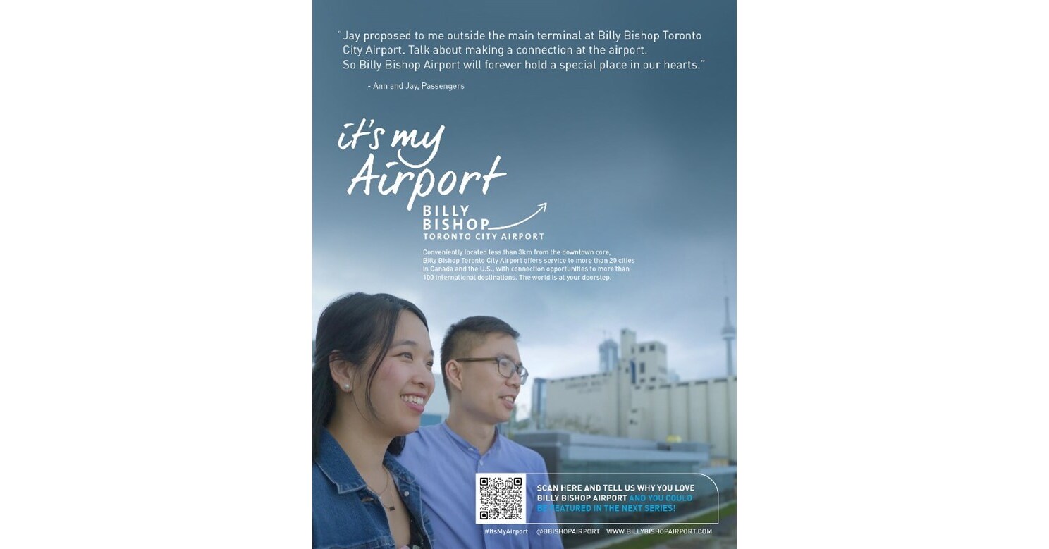 Billy Bishop Toronto City Airport Launches Latest Edition of “It’s My Airport” Advertising Campaign