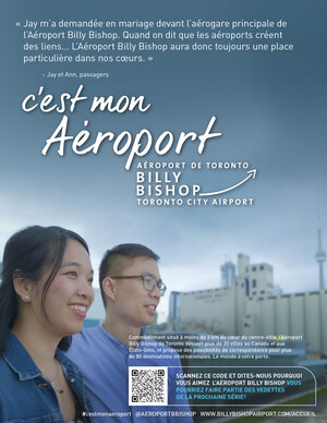 L'Aéroport Billy Bishop de Toronto lance la toute dernière édition de sa campagne publicitaire C'est mon aéroport