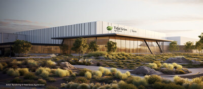Tidal Grow® AgriScience Texas facility rendering