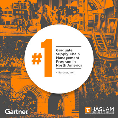 Gartner ranked the University of Tennessee, Knoxville's Haslam College of Business #1 among graduate supply chain management programs in North America for 2024.