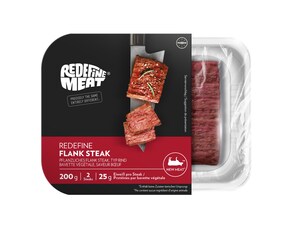 From high-end restaurants straight to your kitchen: Redefine Flank Steak Launches in Retail across Europe - bringing the World's First New-Meat Premium Cut to Consumers