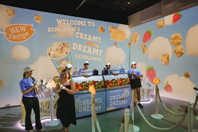 The Ben & Jerry's Creamy, Dreamy Non-Dairy Tour kicked off in New York City in June and continues in Tampa, Florida July 9-10, 2024.