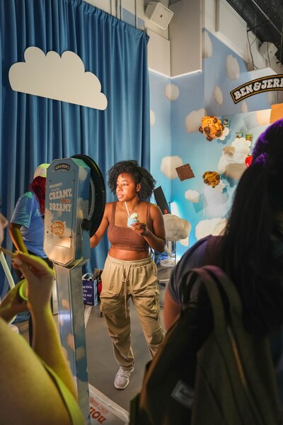 The Ben & Jerry's Creamy, Dreamy Non-Dairy sampling tour celebrates the company's new oat-based recipe through an immersive dreamscape experience.
