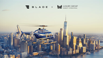 Luxury Group by Marriott International launches collaboration with urban air mobility platform Blade
