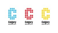 Examples of the logo and visual identity for Calgary – the Blue Sky City (CNW Group/Calgary Economic Development Ltd.)