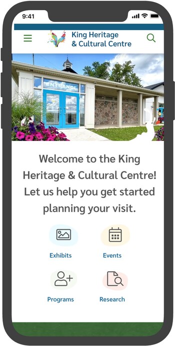 King Heritage and Cultural Centre, mobile