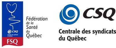 Logos de la FSQ-CSQ et de la CSQ (Groupe CNW/FSQ-CSQ)
