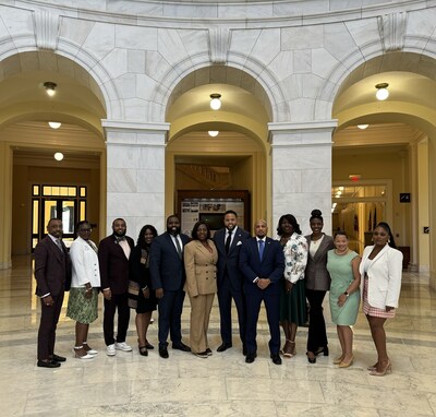 Pictured: Presidents and CEOs of National Black Professional Organizations meet with the Congressional Black Caucus on Capitol Hill in Washington, D.C.