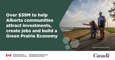 Minister Vandal announces investments to support infrastructure and economic development projects across Alberta (CNW Group/Prairies Economic Development Canada)