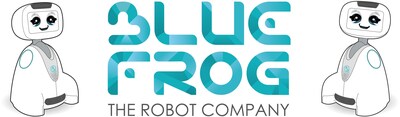 Blue Frog Robotics Logo (PRNewsfoto/BLUE FROG ROBOTICS)