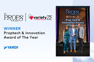 Yardi Wins Proptech &amp; Innovation Award in the United Kingdom