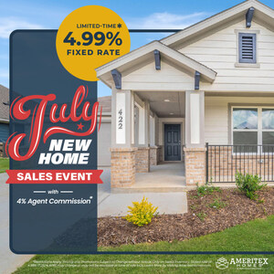 Ameritex Homes® Announces July Sales Event