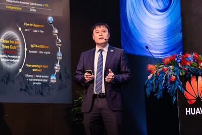 Gavin Gu, President of Huawei's Enterprise Optical Business Domain