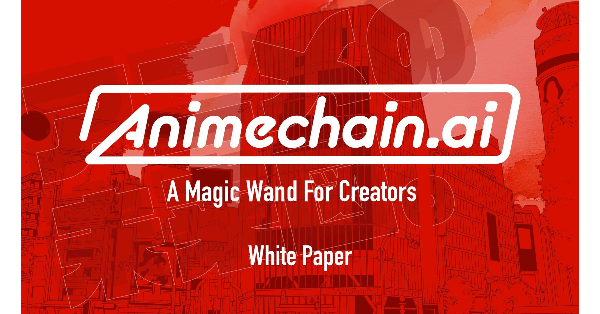Creator-first AI x Blockchain Project Animechain.ai Reveals Its White Paper and Participation in IVS Crypto 2024 KYOTO as a Platinum Sponsor