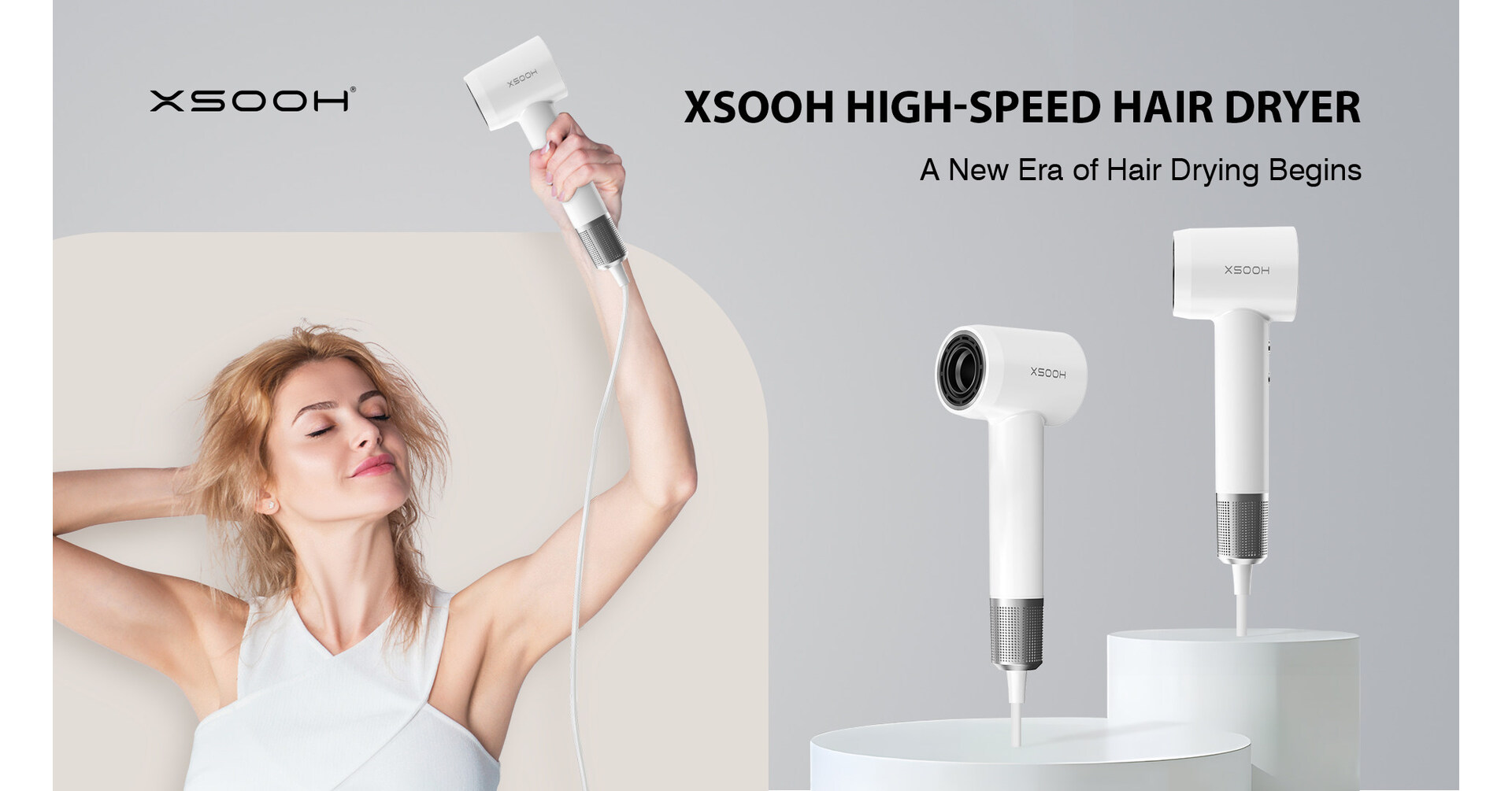 XSOOH Brings the Next Generation of Hair Dryers: Faster, Lighter, Quieter, and Hair-Loving
