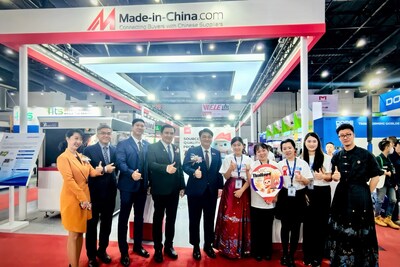 Made-in-China.com attracted many visitors at the Manufacturing Expo