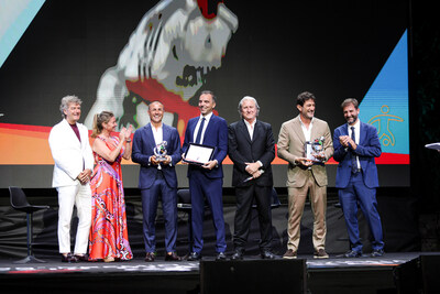28th Fair Play Menarini Award: awardees Fabio Cannavaro and Ciro Ferrara