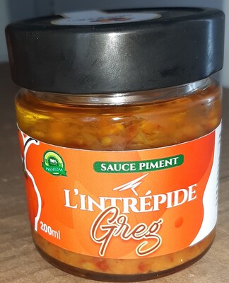 Sauce Piment L'intrépide Greg (Groupe CNW/Ministère de l'Agriculture, des Pêcheries et de l'Alimentation)
