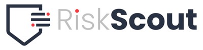 RiskScout's logo - a shield alongside its name.