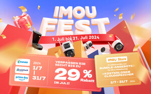 IMOU Fest startet im Juli: Erhalten Sie massive Rabatte auf die besten Sicherheitskameras!
