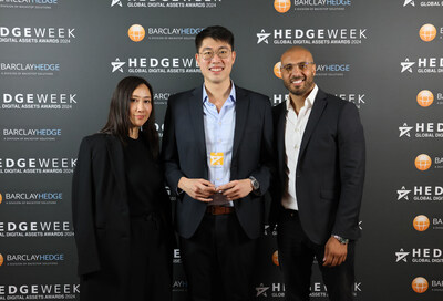Cactus Custody won Custodian of the Year - APAC at the London HedgeWeek Global Digital Assets Awards 2024