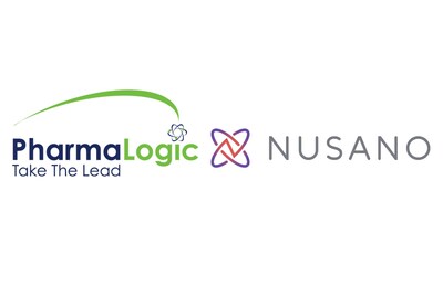 Logos for Nusano and PharmaLogic Holdings Corp.