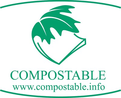 Certified compostable products can be identified by this distinctive mark of conformity (CNW Group/Bureau de normalisation du Québec (BNQ)) Certified compostable products can be identified by this distinctive mark of conformity (CNW Group/Bureau de normalisation du Québec (BNQ))