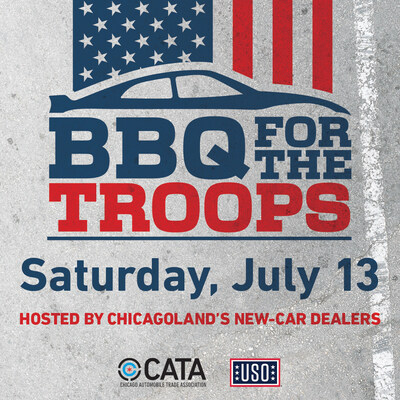 2024 BBQ for the Troops, hosted by Chicagoland's new-car dealers, is taking place Saturday, July 13 raising funds for the USO.
