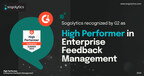 Sogolytics recognized by G2 as High Performer in Enterprise Feedback Management