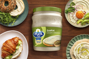 Puck Introduces Its New Limited-Time Edition Zaatar Cream Cheese