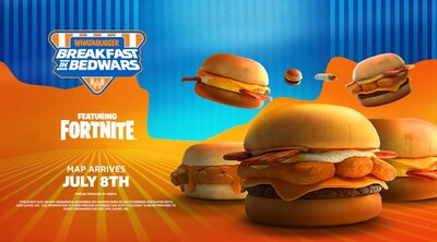 Whataburger Announces Partnership with Fortnite for "Breakfast in Bedwars" Map and Tournament
