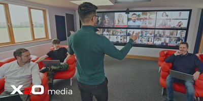 X2O Media Experience Center located in Hertfordshire, UK. (CNW Group/X2O Media Inc.)
