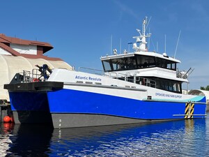 St. Johns Ship Building Delivers the Atlantic Resolute, First of Two Jones Act CTVs for Atlantic Wind Transfers