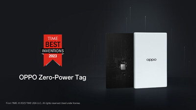 El prototipo OPPO Zero-Power Tag ganó en los Mejores Inventos de 2023 de la revista TIME