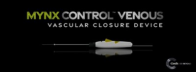 Cordis receives FDA approval for MYNX CONTROL™ VENOUS Vascular Closure Device, bringing the proven technology of the MYNX family of products to mid-bore venous puncture sites, including electrophysiology procedures.