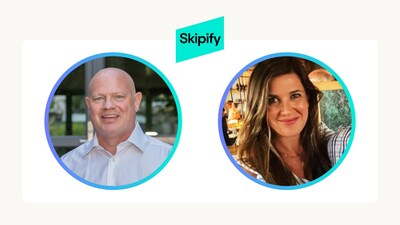 Left: Sam Shrauger, Chief Operating Officer at Skipify; Right: Lucy Morse, Vice President of Enterprise Sales at Skipify