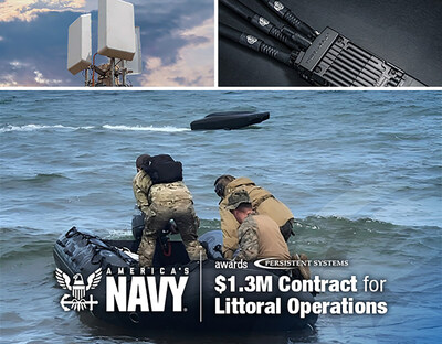 U.S. Navy Purchases Persistent Systems networking devices to support littoral operations