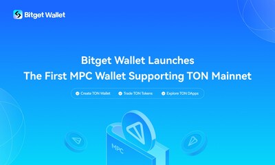 Bitget Wallet Launches Industry's First MPC Wallet Solution Supporting TON Mainnet
