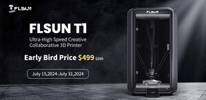 Se lanza la primera impresora 3D colaborativa creativa de ultra alta velocidad del mundo, FLSUN T1