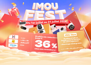 IMOU Fest démarre en juillet : Profitez de réductions importantes sur les meilleures caméras de sécurité
