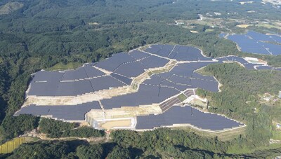 Enfinity Global Solar Power Plant in Japan