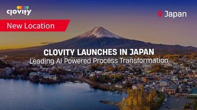 Clovity announces its strategic expansion into Japan focusing on AI-powered process transformation services.