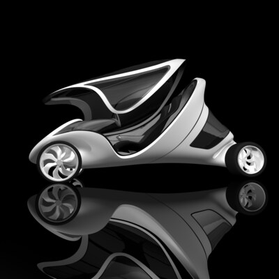 Zaha Hadid Design for ROVE Gallery, Z-Car I, 2005–6.