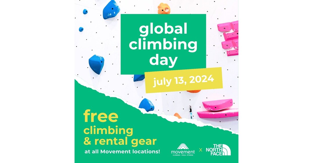 Movement & The North Face Celebrate Global Climbing Day with Free Climbing Nationwide